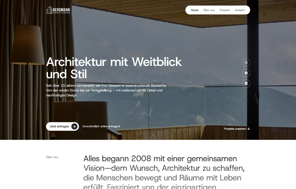 Elevations Projekt: Bergmann