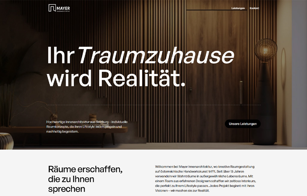 Elevations Projekt: Mayer